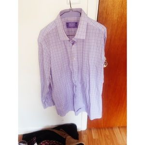 English Laundry Plaid Button down